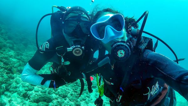 Boat Diving Baptism